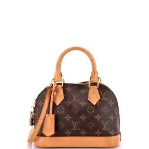 Louis Vuitton Alma Handbag Canvas Bb #224514L16B